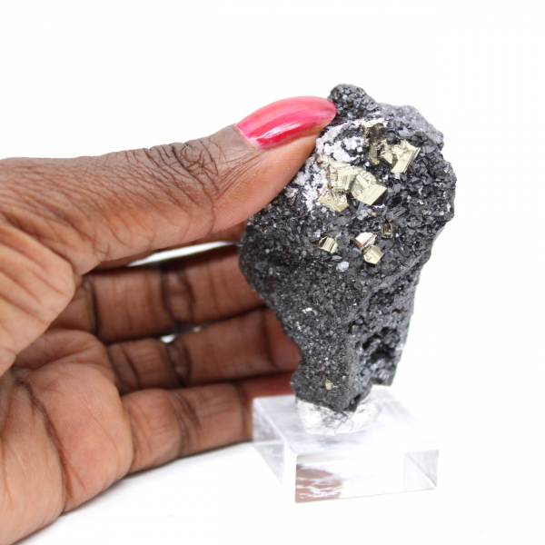 Sphalérite et Pyrite