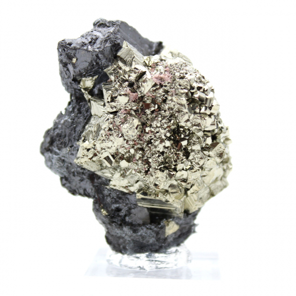 Spécimen Minéral Pyrite et Sphalérite