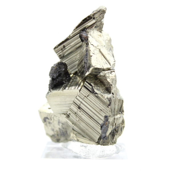 Sphalérite brute et Pyrite
