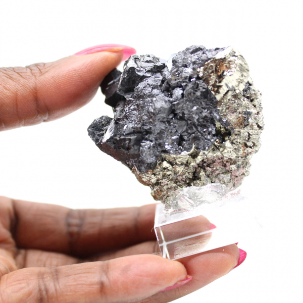 Spécimen Sphalérite-Pyrite Spécimen Sphalérite-Pyrite