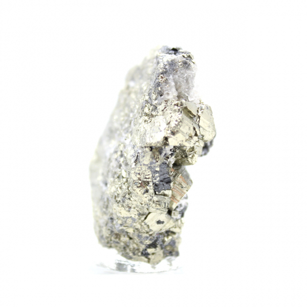 Minéral Brut Sphalérite et Pyrite