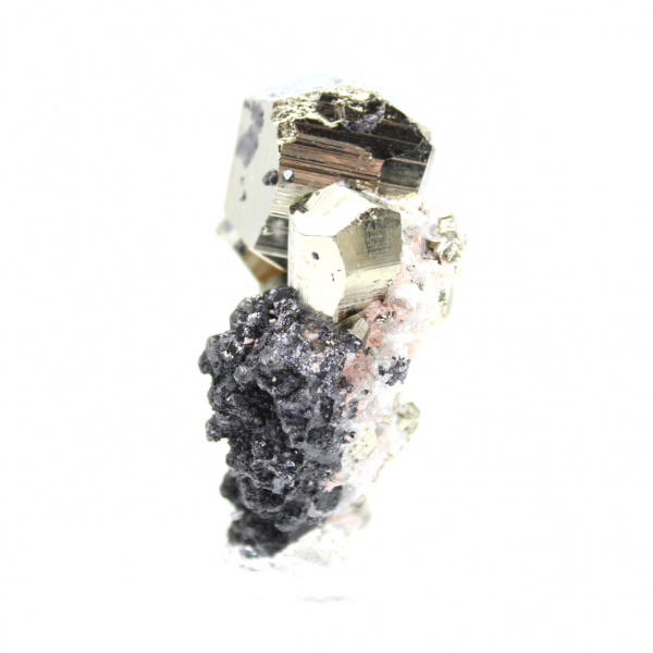 Spécimen Brut Pyrite et Sphalérite