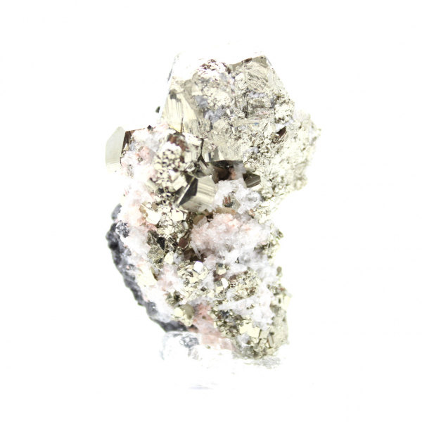 Spécimen Brut Pyrite et Sphalérite