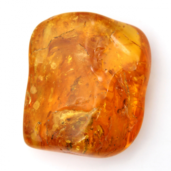 Ambre jaune véritable de Lituanie – Objet Galet Naturel
