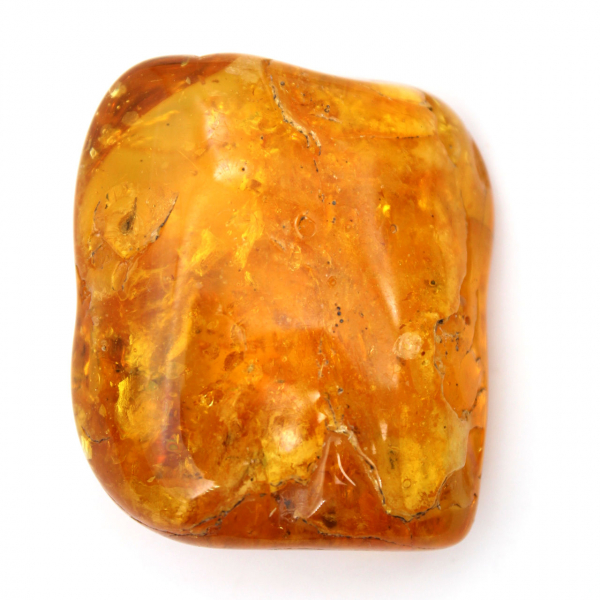 Ambre jaune véritable de Lituanie – Objet Galet Naturel