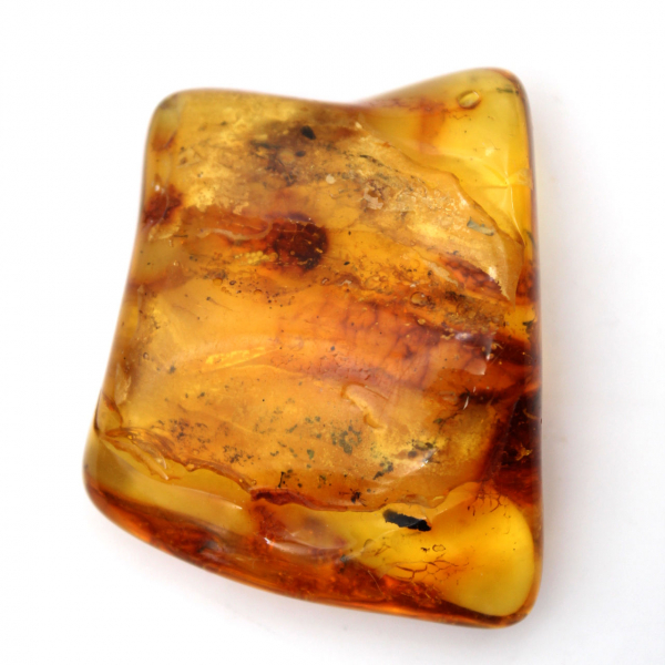 Résine fossile Ambre jaune Baltique – Galet pour amateur