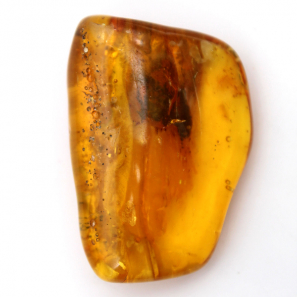 Ambre jaune Baltique – Objet Galet pour la minéralogie