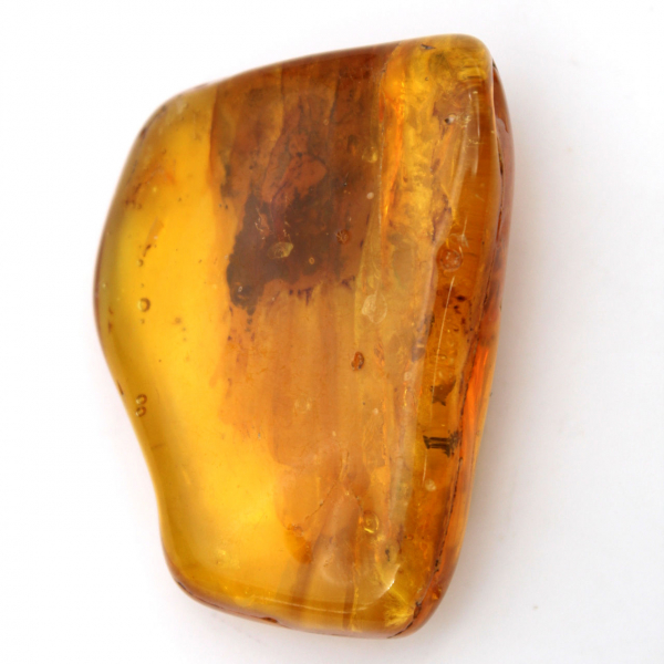 Ambre jaune Baltique – Objet Galet pour la minéralogie