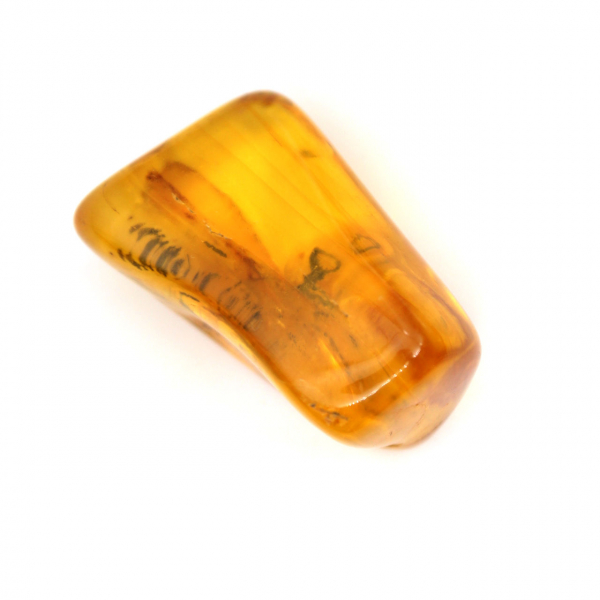 Mini Galet Ambre Jaune Baltique – Fossile pour Décoration