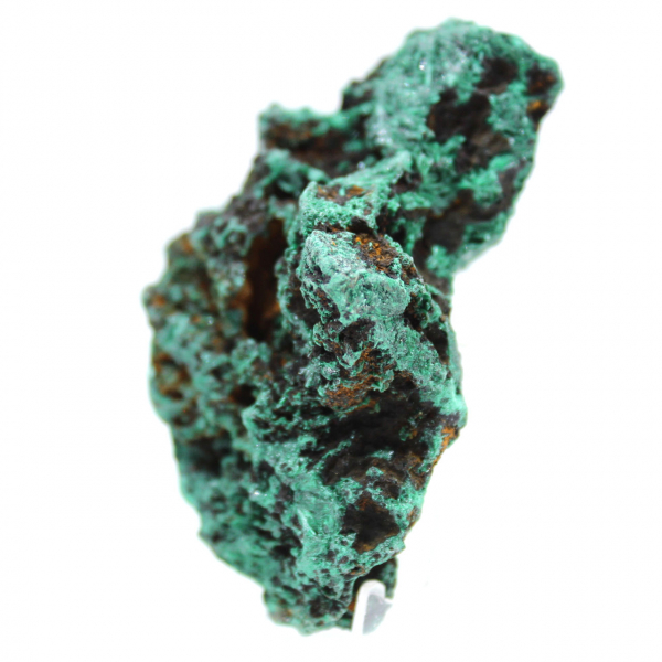 Bloc Brut de Malachite Fibreuse Bloc Brut de Malachite Fibreuse