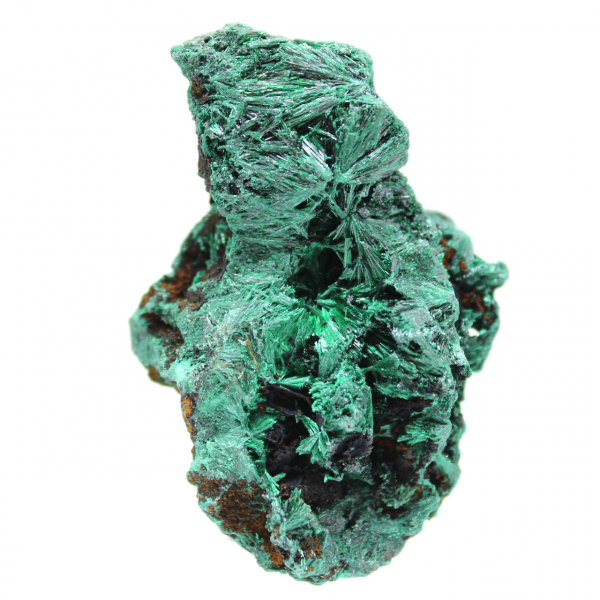Bloc Brut de Malachite Fibreuse Bloc Brut de Malachite Fibreuse