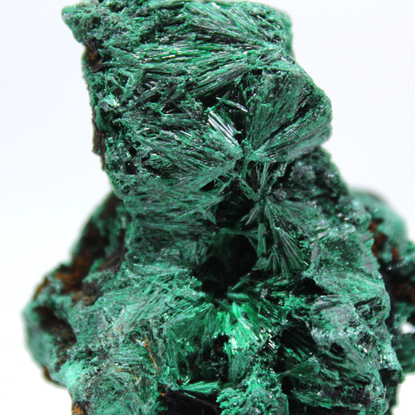 Bloc Brut de Malachite Fibreuse Bloc Brut de Malachite Fibreuse