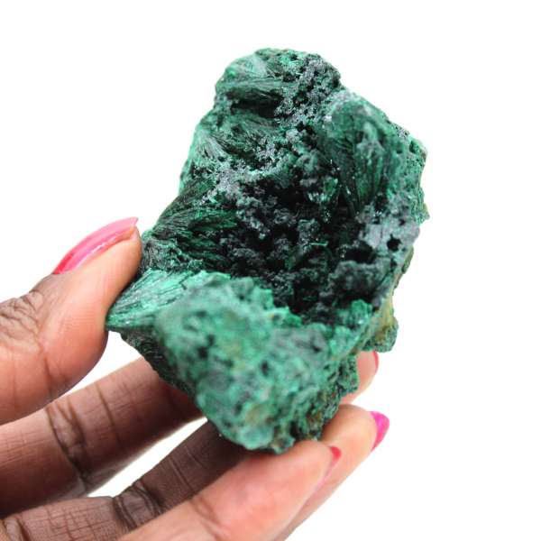 Bloc de Malachite Fibreuse Naturelle Bloc de Malachite Fibreuse Naturelle
