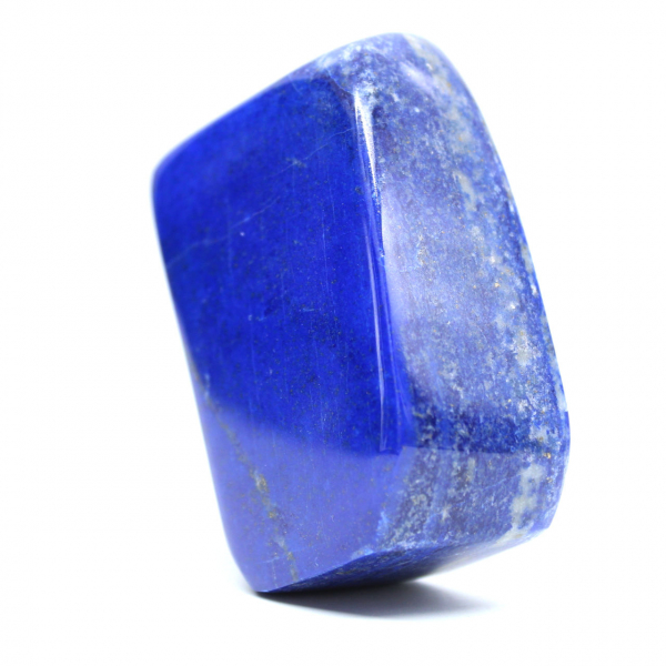 Pierre polie en lapis-lazuli décorative