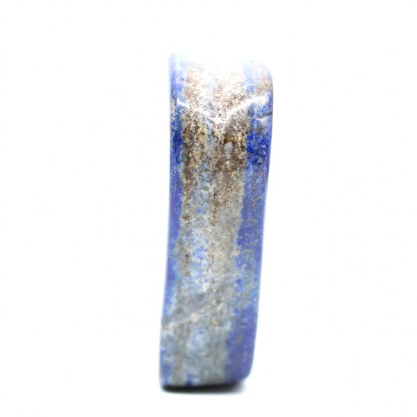 Bloc décoratif lapis-lazuli poli origine Afghanistan