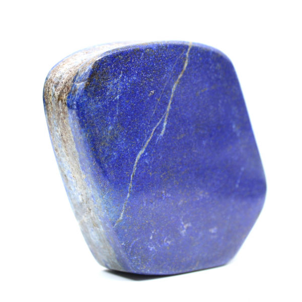 Bloc décoratif lapis-lazuli poli origine Afghanistan