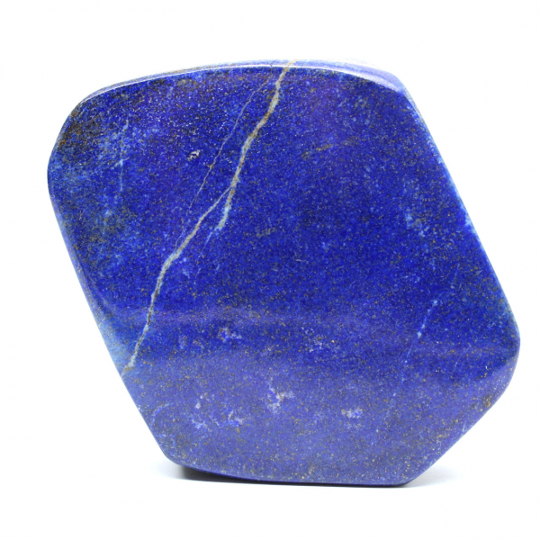 Bloc décoratif lapis-lazuli poli origine Afghanistan