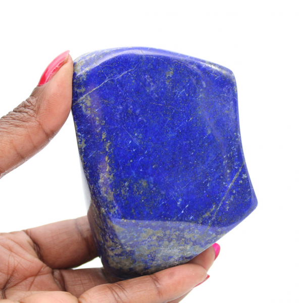 Spécimen lapis-lazuli poli Afghanistan pierre naturelle