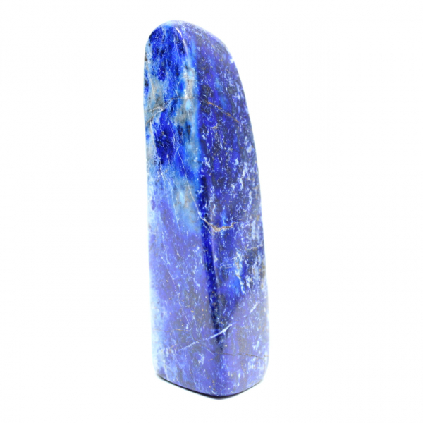 Ornement minéral lapis-lazuli poli Afghanistan