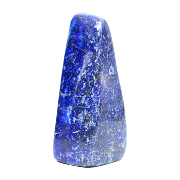 Ornement minéral lapis-lazuli poli Afghanistan
