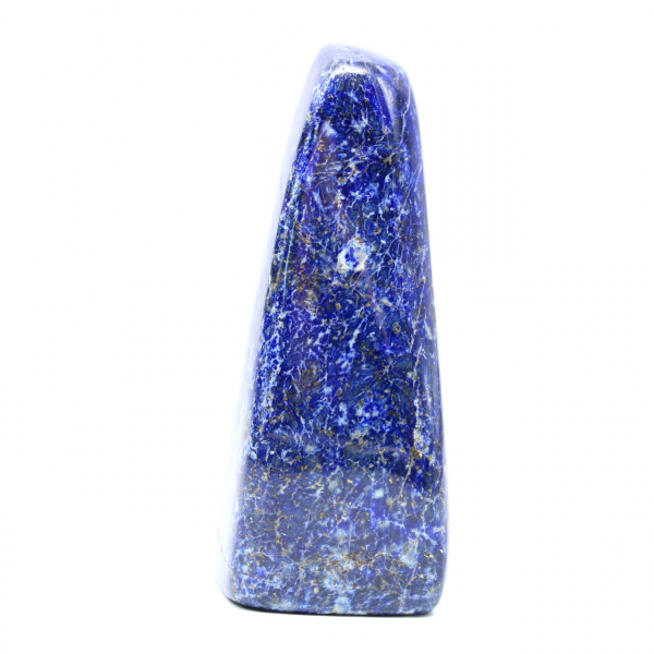 Ornement minéral lapis-lazuli poli Afghanistan