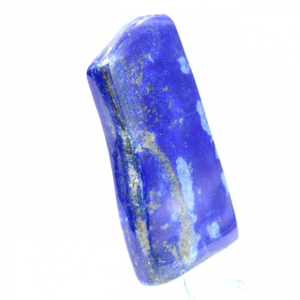 Bloc poli lapis-lazuli bleu Afghanistan