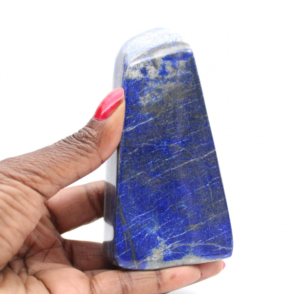 Pierre décorative lapis-lazuli poli Afghanistan