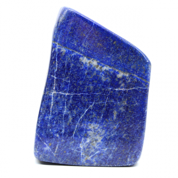 Bloc lapis-lazuli poli décoratif