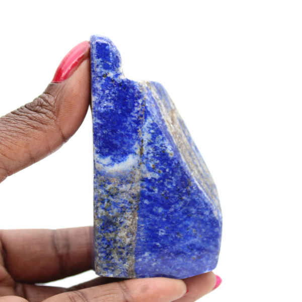 Pierre lapis-lazuli poli décorative