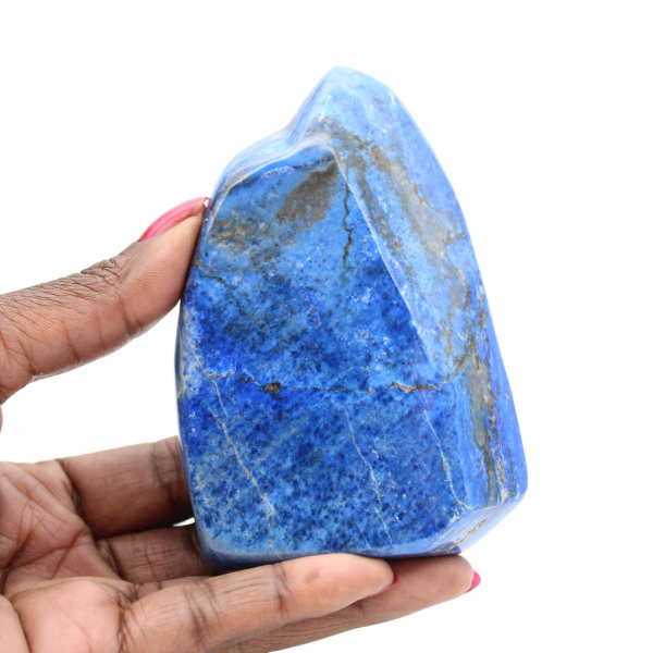 Ornement Lapis-lazuli Afghanistan Pierres Fines Polies