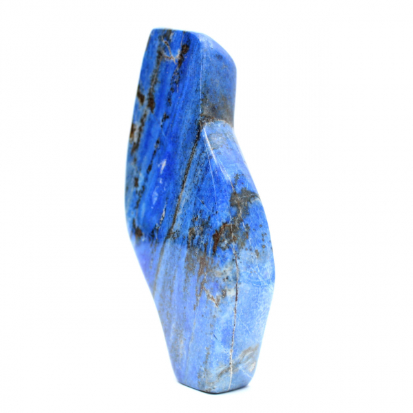 Authentique Lapis-lazuli poli Afghanistan pour votre intérieur