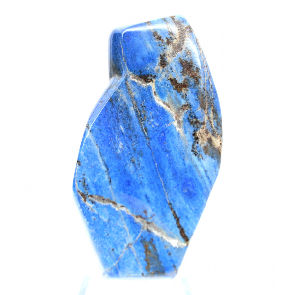 Authentique Lapis-lazuli poli Afghanistan pour votre intérieur