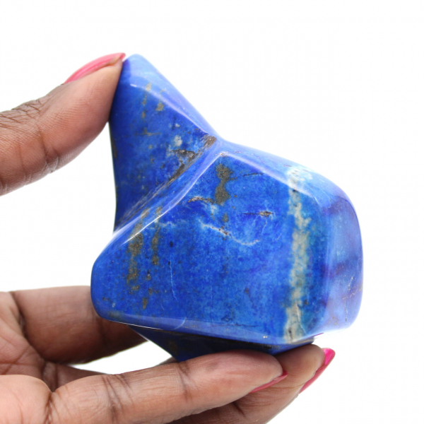 Ornement Lapis-lazuli poli Bleu Outremer Collection