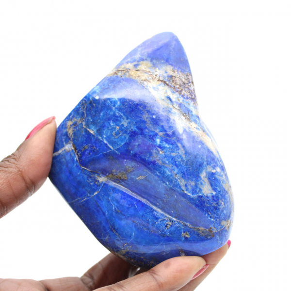 Pierre Bleue Lapis-lazuli Authenticité Polie à Poser