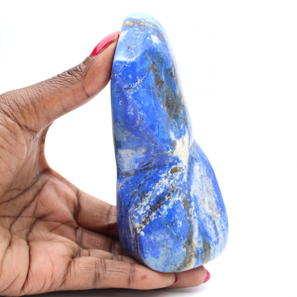 Ornement Minéral Lapis-Lazuli Afghanistan Bleu Profond