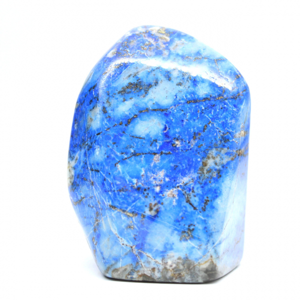 Grande Pierre d'Ornement Lapis-Lazuli Poli Afghanistan