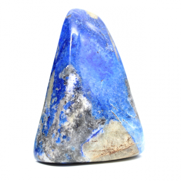 Lapis-Lazuli, Ornement Polie Inclusions Pyrite