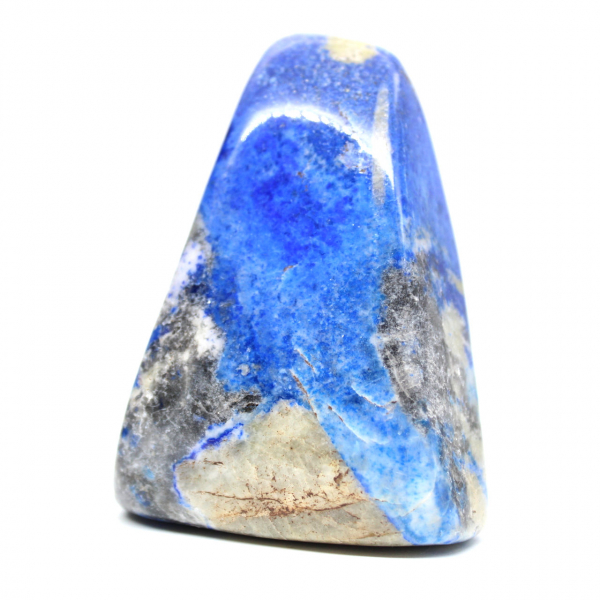 Lapis-Lazuli, Ornement Polie Inclusions Pyrite