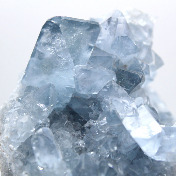 Spécimen naturel célestite bleue Madagascar