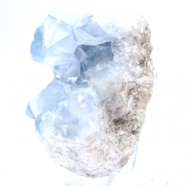 Célestite bleue cristallisée origine Madagascar