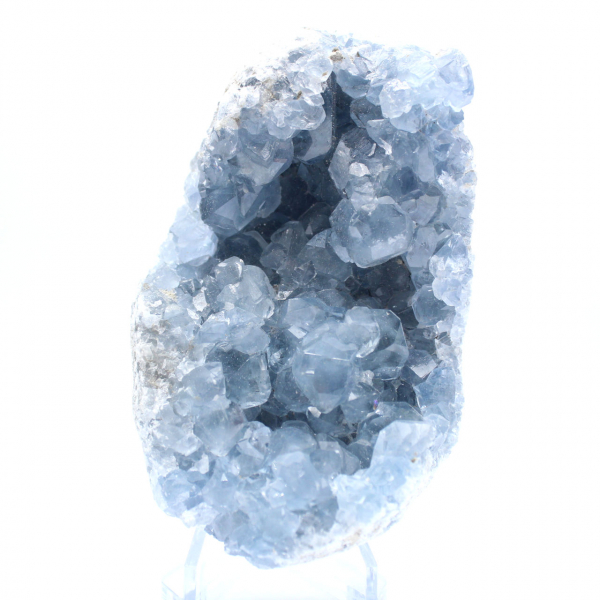 Cristaux de célestite bleue de Madagascar