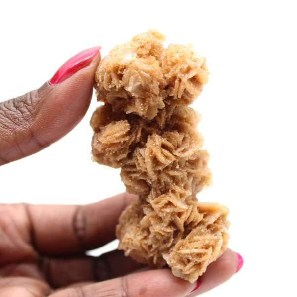 Spécimen brut rose des sables de Tunisie