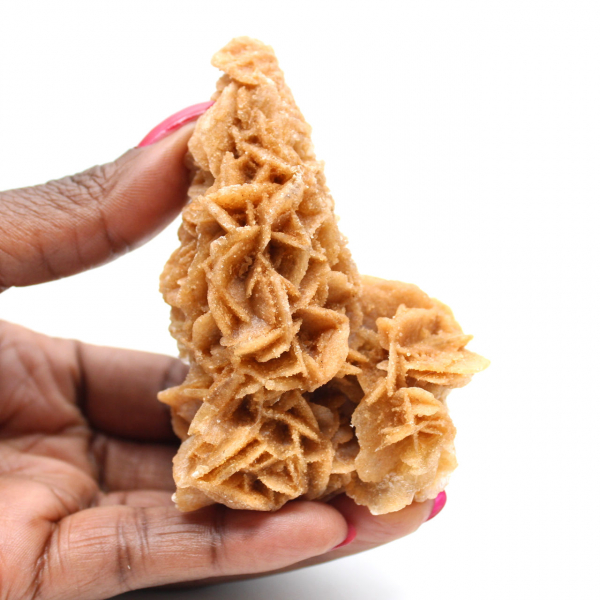 Formation minérale rose des sables