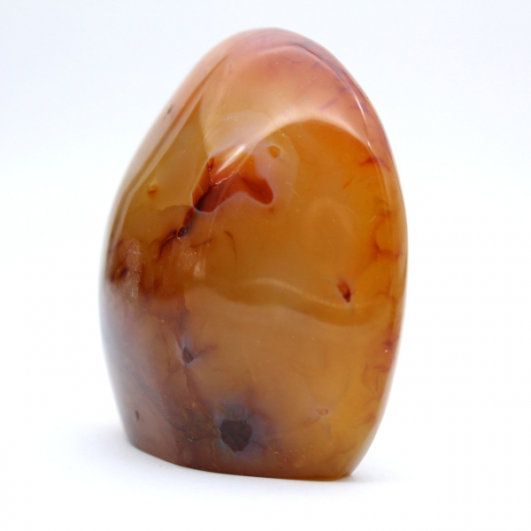 Cornaline Polie Ornement Miniature - Pierre Naturelle Authentique de Madagascar (250g)