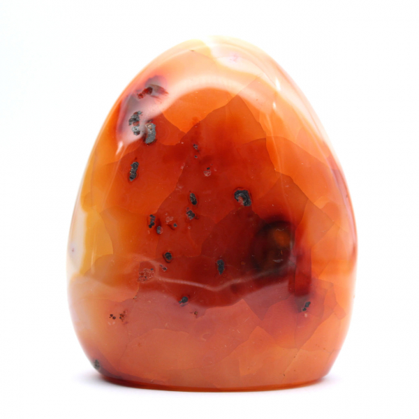Cornaline Polie Ornement Décoratif - Pierre Naturelle de Madagascar (450g)