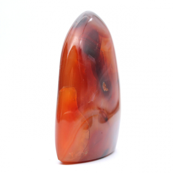 Cornaline Polie Petite Pièce - Spécimen Minéral de Décoration (Madagascar)