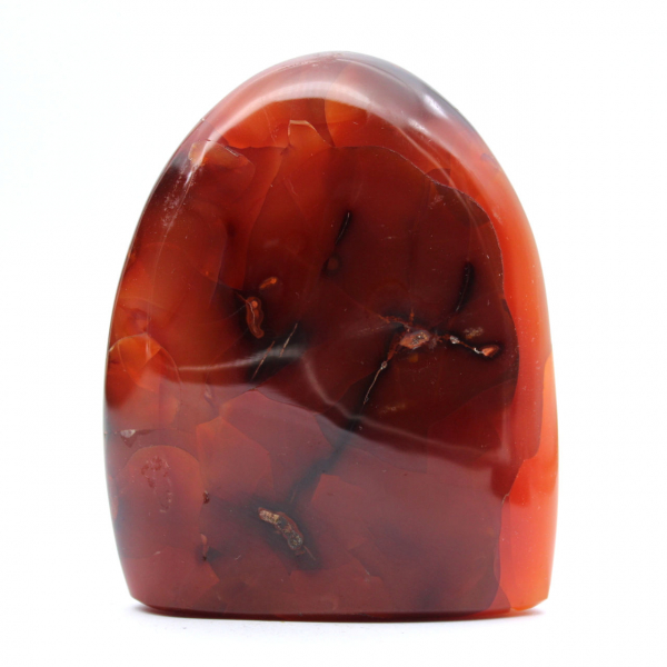 Cornaline Polie Petite Pièce - Spécimen Minéral de Décoration (Madagascar)