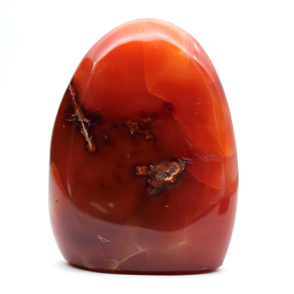 Cornaline Polie Petit Spécimen - Pierre Naturelle Authentique de Madagascar (295g)
