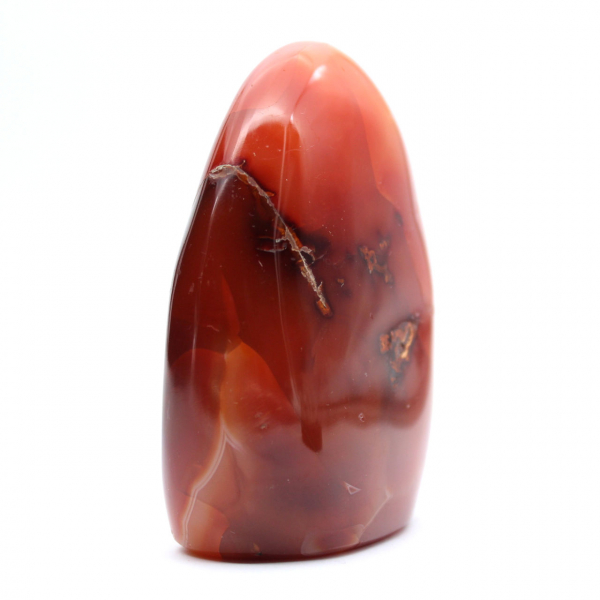 Cornaline Polie Petit Spécimen - Pierre Naturelle Authentique de Madagascar (295g)