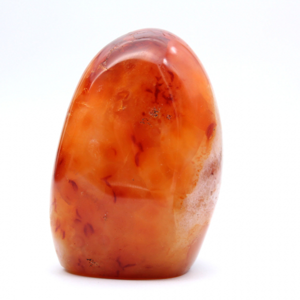 Cornaline Polie Miniature - Ornement Pierre Naturelle de Collection (Madagascar)